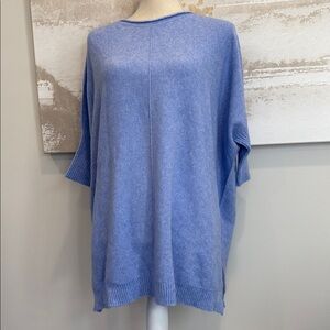 Blue Oversized Sweater by Jaki London NWT One Size